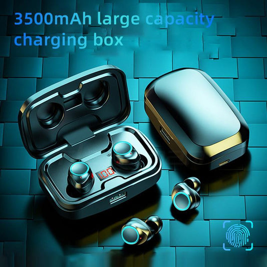 TWS Bluetooth 5.0 Earphones 3500mAh Charging Box Wireless Headphone 9D