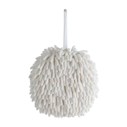 Chenille Hand Towels Kitchen Bathroom Towel Ball With Hanging Loops Quick Dry Soft Absorbent Microfiber Eid Al-Adha Mubarak