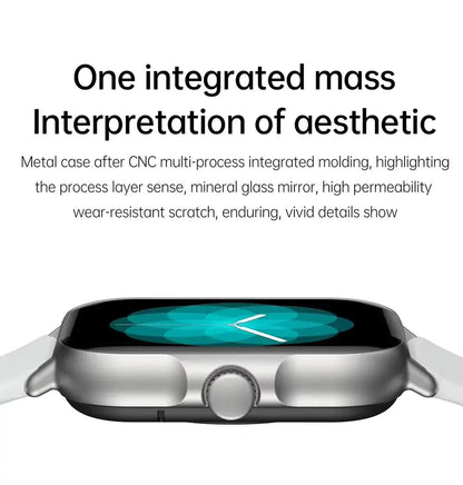 Smart Watch 2025 Bluetooth Call Sleep Heart Rate Health Monitoring GPS Watches for Men Women Sport Fitness Waterproof Smartwatch