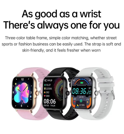 Smart Watch 2025 Bluetooth Call Sleep Heart Rate Health Monitoring GPS Watches for Men Women Sport Fitness Waterproof Smartwatch